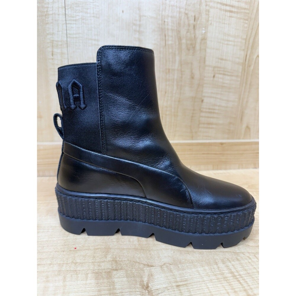 FENTY x PUMA Rihanna Chelsea Sneaker Boot (Women’s, Size 5.5, Black) - Picture 14 of 16